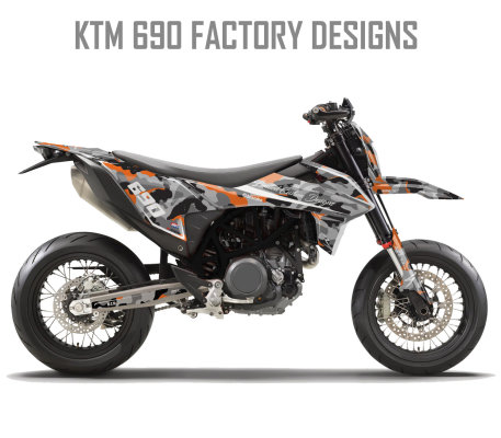  Among the supermotos, the  KTM 690 SMC/R  is...