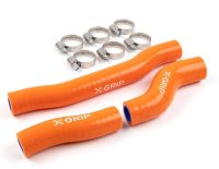 X-GRIP K&uuml;hlerschlauch aus Silikon Orange