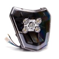 KTM LED Scheinwerfer PHASER mit Lichtmaske